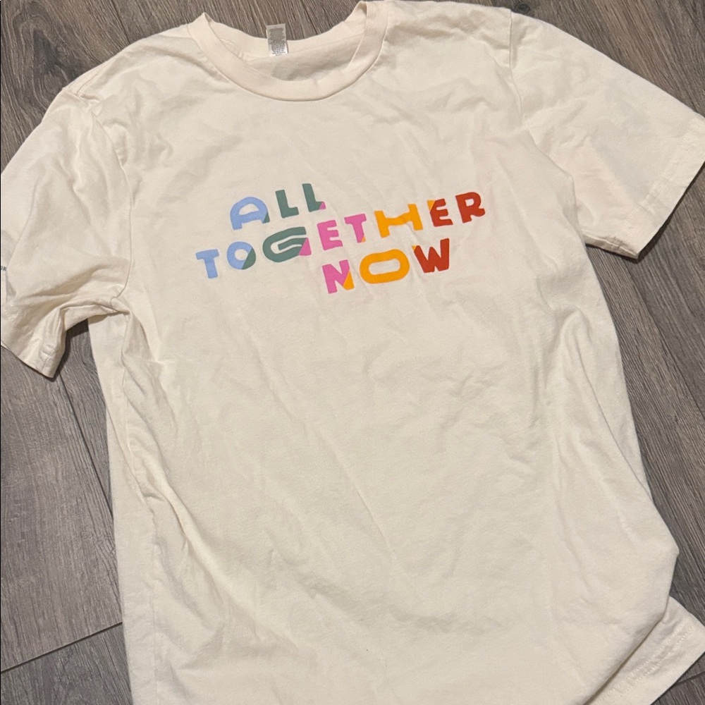 Starbucks Pride tee all together now lady gaga medium